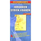 Carte routi�re : Jordanien, Syrien, Libanon, N� 84par Carte Hildebrand