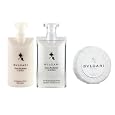 Bvlgari au the blanc Body Lotion(2.5oz) + Shower Gel(2.5oz) + Soap(2.6oz) Set