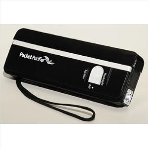 Purely Products 5004B-P Hand Held Pocket Purifier, Black