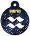 Aquarius Symbol Pet ID Tag for Dogs and Cats - Dog Tag Art