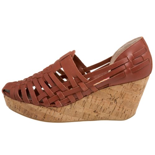 80%20 Women's Emily Huarache Cork Wedge from 80%20