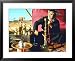 Arab Shepherd Smoking His Hookah as He Relaxes in a Roadside Tea Tent Framed Art Poster Print by Car
