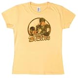 The Beatles - Circle Faces Ladies T-Shirt