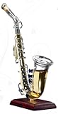 イタリア・ロッシダシアーゴ社 グラッパ 【サックス/Sax】100ml 40度 サックスの形のデキャンタ Sax