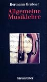 Allgemeine Musiklehre - Hermann Grabner
