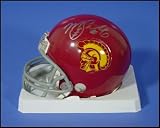 Autographed Football Helmet: Usc Mark Sanchez Signed Mini Helmet - Autographed College Mini Helmets