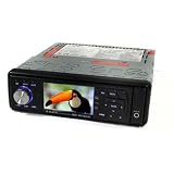 Majestic DVX408 Multimedia Autoradio 7,6cm (3") Monitor DVD-Player (MP3, AVI, MPEG4, USB-Eingang, SD-Kartenslot, Aux-In)