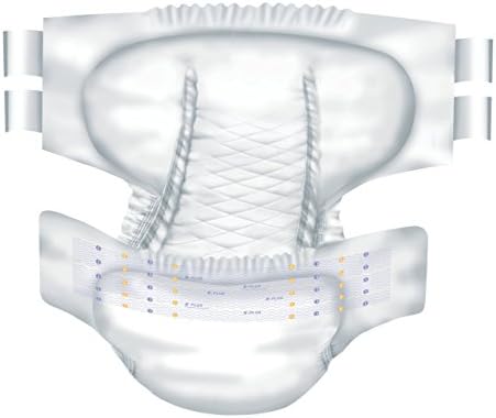 TotalDry X-Plus Brief Large, 2 Bags of 12 - Size 45" - 58"