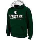 Michigan State Spartans Green Sentinel Pullover Hoodie Sweatshirt