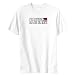T-Shirt White Elegant Flag 