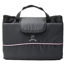 goldbug Extra Support Changing Pad オシメ換え用パッド ピンク縞 ポリエステル 90334
