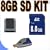 8GB SD /HC Memory Card Secure Digital BigVALUEInc Accessory Saver Bundle for Pentax Cameras