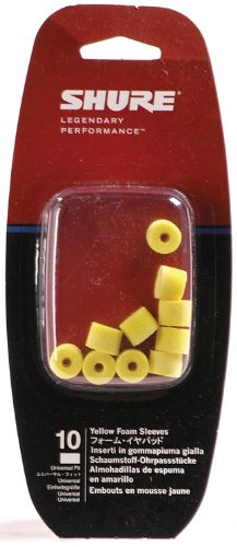 Shure Universal Fit 20 Pack Replacement Foams for E1c, E3c and E5c Earphones