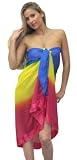 LALEELA La plupart des frontaliers Sexy Sheer Jacquard Paréo Sarong Wrap jupe de plage Couvrez Maillots de bain Cadeau Saint - Valentine Valentin