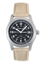 Hamilton Men's Khaki III Leather Watch #H68481933