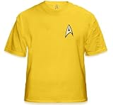 Star Trek Command Uniform T-Shirt (Gold) #10