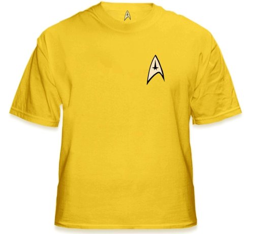 Star Trek Command Uniform T-Shirt (Gold) #10