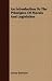 An Introduction To The Principles Of Morals And Legislation