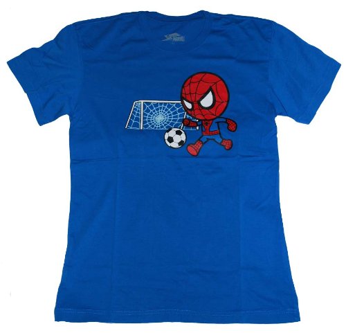  tokidoki X Marvel Men's Goal Blue T-Shirt