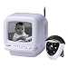 Lorex 2.4GHZ Wireless Observation System w/5 Monitor (Black & White)