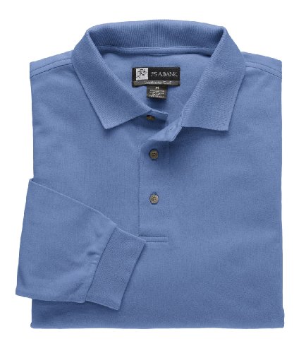 New! David Leadbetter Stays Cool Long Sleeve Cotton Polo