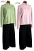 Margaret O'Leary Split Neck Wool Crepe Sweater