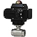 W.E. Anderson 2-Piece NPT SS Ball Valve, WE01-FMD01-A, 1-1/4" Modulating NEMA 4X Electric Actuator