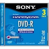 Sony 3DMR30 8CM DVD-R Discs for Video Cameras - Three Pack