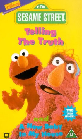 CD-Charts  VHS : Sesame Street : Telling The Truth / A New Baby In My House