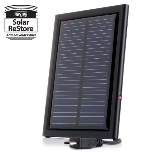 ADD-ON Solar Charging Panel Extension for ReVIVE Series Solar ReStore (Compatible with 1500mAh model only) - Doubles your Solar ReStore's solar charging speed!(not compatible with XL model)
