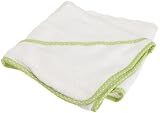 Pure Fiber Viscose Derived from Bamboo Baby Hooded Towel, Green Dot