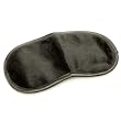Satin Black Love Mask Blindfold Eye Mask
