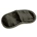 Satin Black Love Mask Blindfold Eye Mask