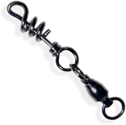 350lb Pro Grade Corkscrew Ball Bearing Swivel
