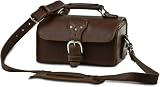 A Full Grain Leather Satchel Small They'll Fight Over It When You're Dead