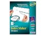 Avery Index Maker White Dividers, 3-Tab, 8.5 x 11 Inches, Clear, 25 Sets (11445)