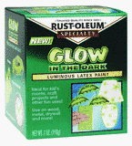 Rust Oleum 214945 Glow In The Dark Luminous Paint