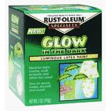 Rust Oleum 214945 Glow In The Dark Luminous Paint by 