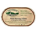 Bar Harbor Wild Herring Fillets, in Stone-Ground Mustard Sauce, 6.7-Ounce Cans (Pack of 12)