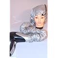 Mobile Portable Bonnet Hood Dryer Hairdryer Attachment for Drying, Conditioning Therapy, Steaming