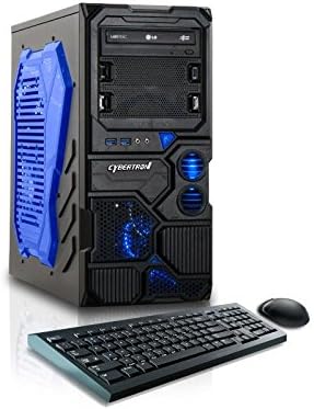 Cybertron TGMBGDS934BL CYBERTRONPC BORG-DS9 (BLUE) AMD FX-6300 SIX CORE 3.5 GHZ GAMING PC with GEFORCE GT
