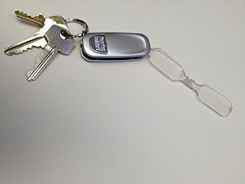 Vision Accessory +1.50 Silver Mini Folding Reading Glasses Optical Quality