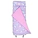 Wildkin Kids Original Nap Mat – Cozy Kids Sleep Mat with Pillow, Ideal for School & Travel - Unicorn
