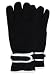 Ear Mitts Black/White Fleece Great Gloves! w/ Thinsulate Insulation