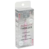 Earth Therapeutics Life + Style Softouch Tweezer, ET16732-Pink, 1 Tweezer (Pack of 2)