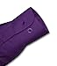 Men's Solid PURPLE INDIGO Color Dress Shirt w/ Convertible Cuffs