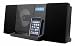 Dual Vertikal 150i Kompaktanlage (CD/MP3/WMA-Player, UKW-Tuner, Apple iPhone-/iPod Dock, USB, SD-Kartenslot) schwarz