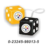 Pittsburgh Steelers Fuzzy Dice