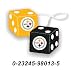 Pittsburgh Steelers Fuzzy Dice
