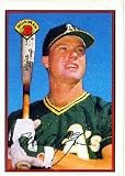 1989 Bowman Mark McGwire Baseball Card #197 - Shipped In Protective Top Loader!
